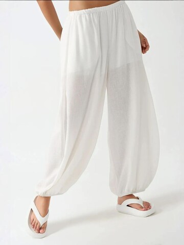 Hiccup Loosefit Broek in Wit