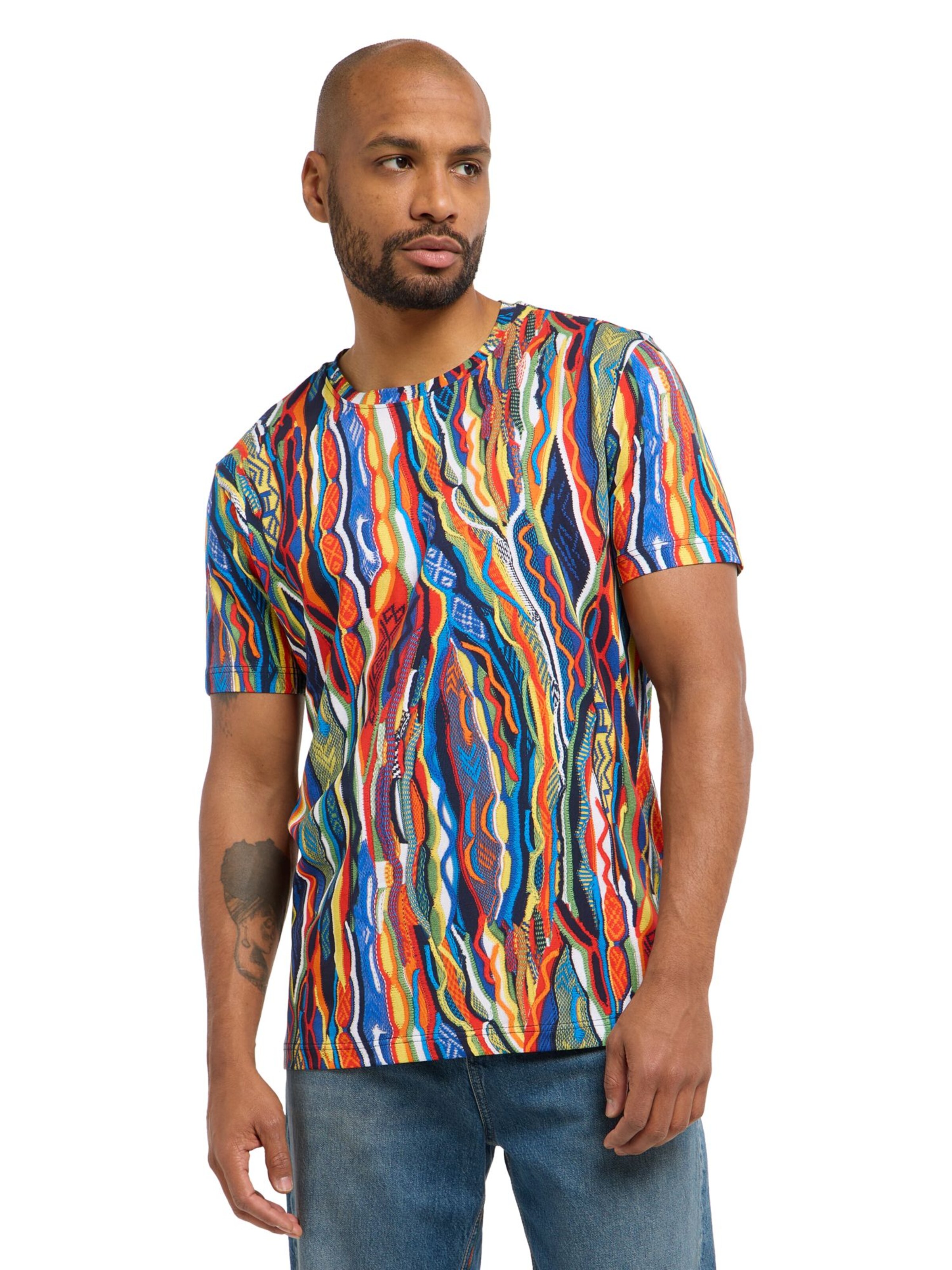 Carlo Colucci Shirt 'Fanton' in Blue: front