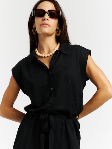 PROTEST Jumpsuit 'PRTKenzy'‌‌‌‌‌‌‌‌‌‌ in Schwarz