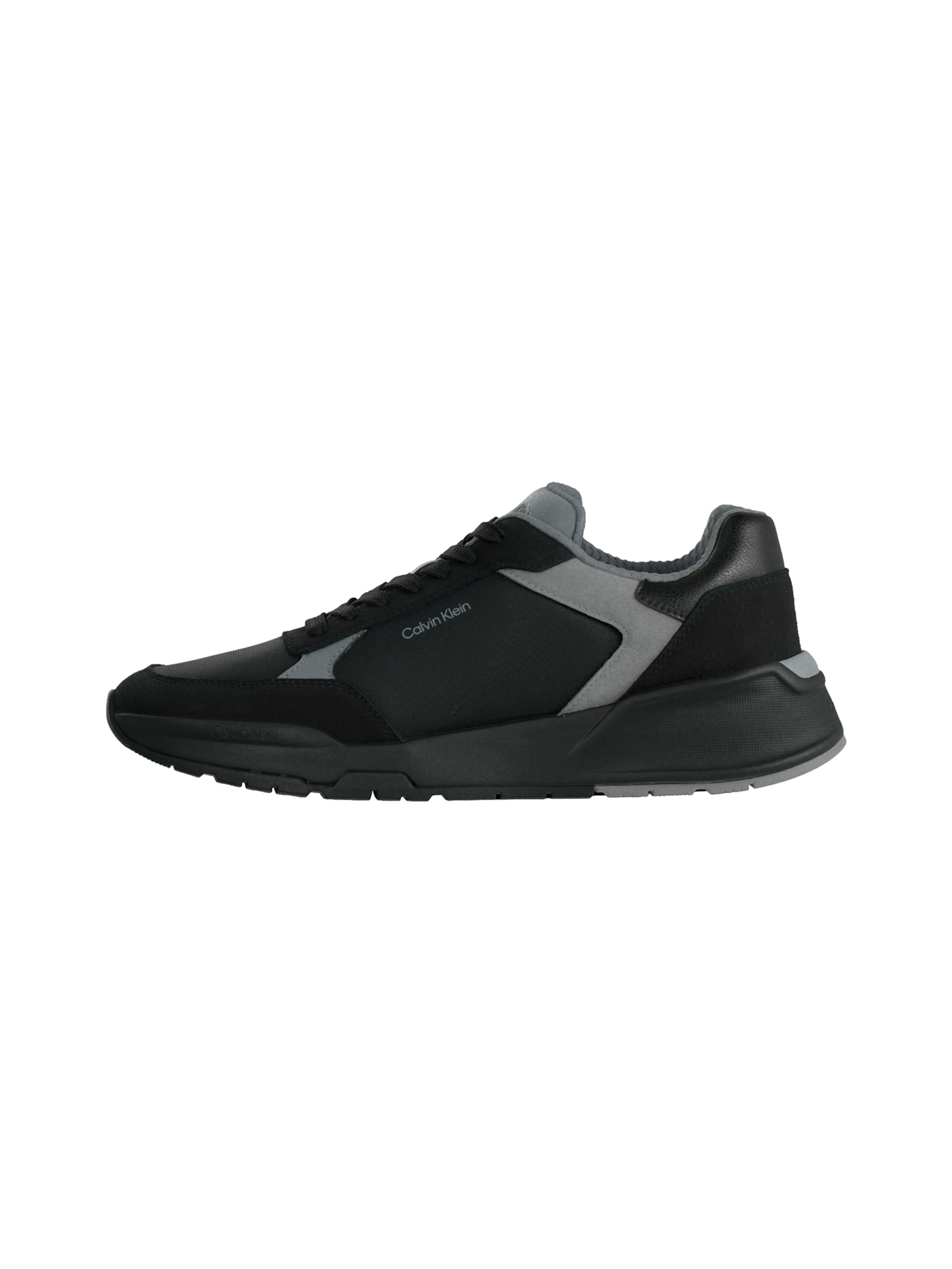 Calvin Klein Låg sneaker 'CITY' i svart: framsida