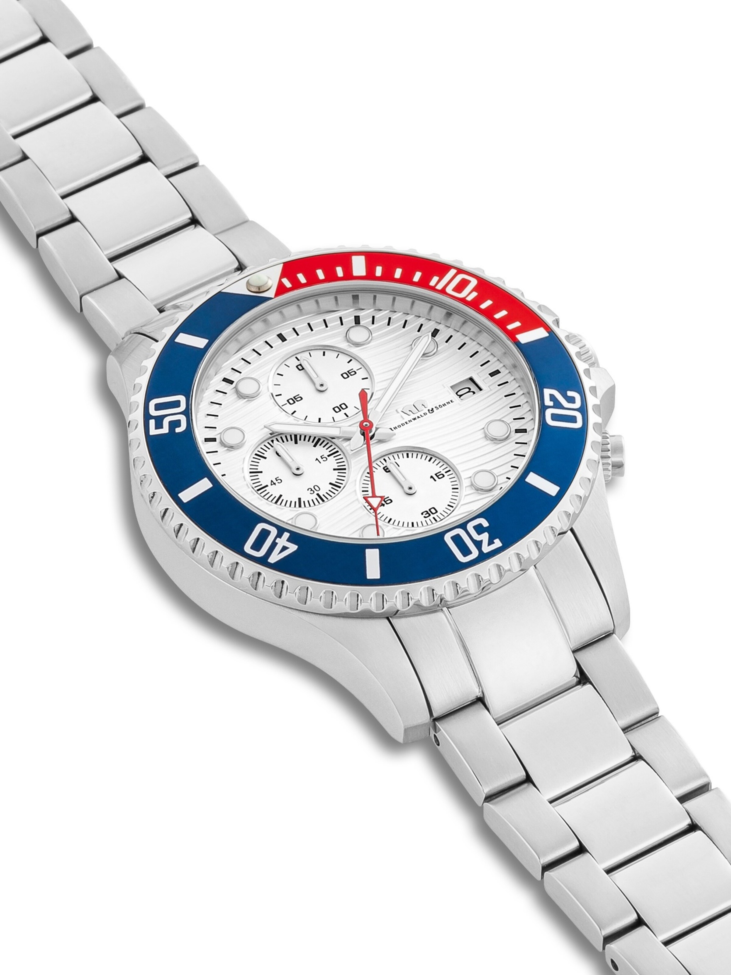 Rhodenwald & Söhne Analoog horloge in Zilver