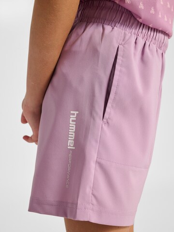 Hummel Loose fit Sports trousers 'Pulse' in Purple