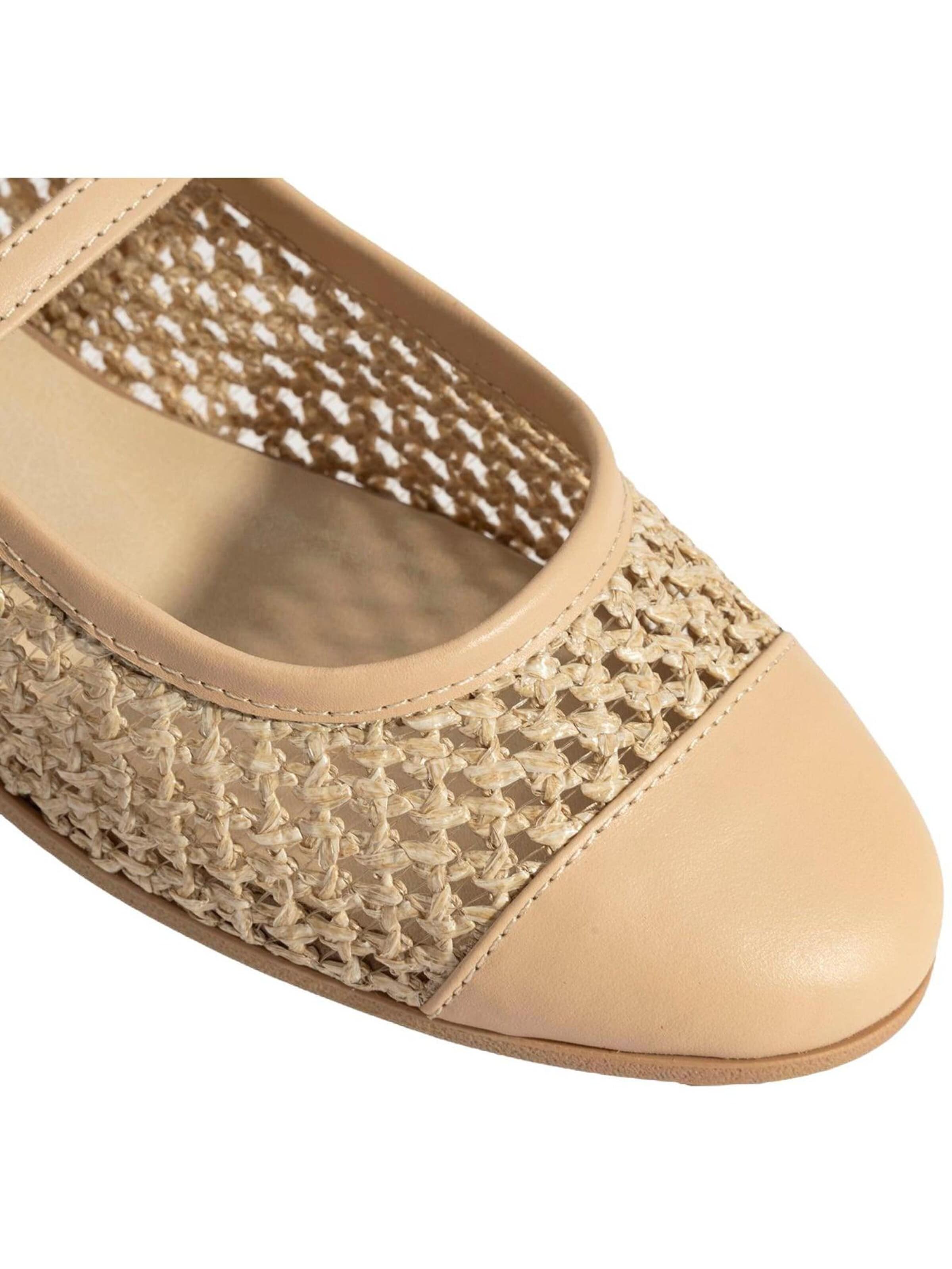 Desa Ballerina 'Ballettschuhe' in Beige