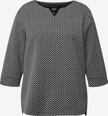 Ulla Popken Sweatshirt in Grey: front