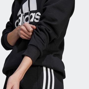 juoda ADIDAS SPORTSWEAR Megztinis be užsegimo