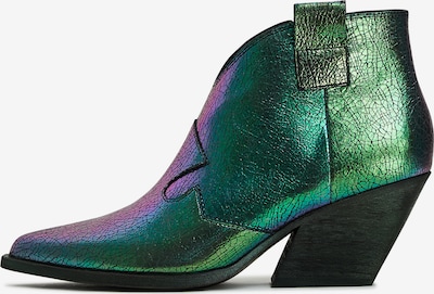 Cizme de cowboy pe 37 CESARE GASPARI pe verde, Vizualizare produs