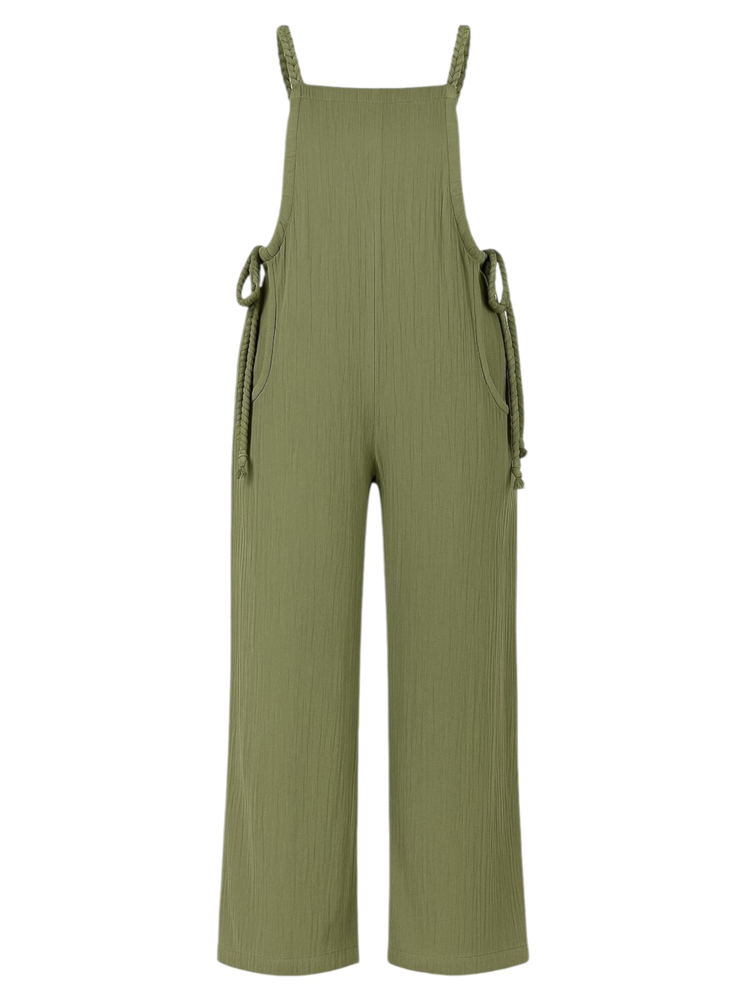 WENOR - Jumpsuit 'Alai' en verde: frente