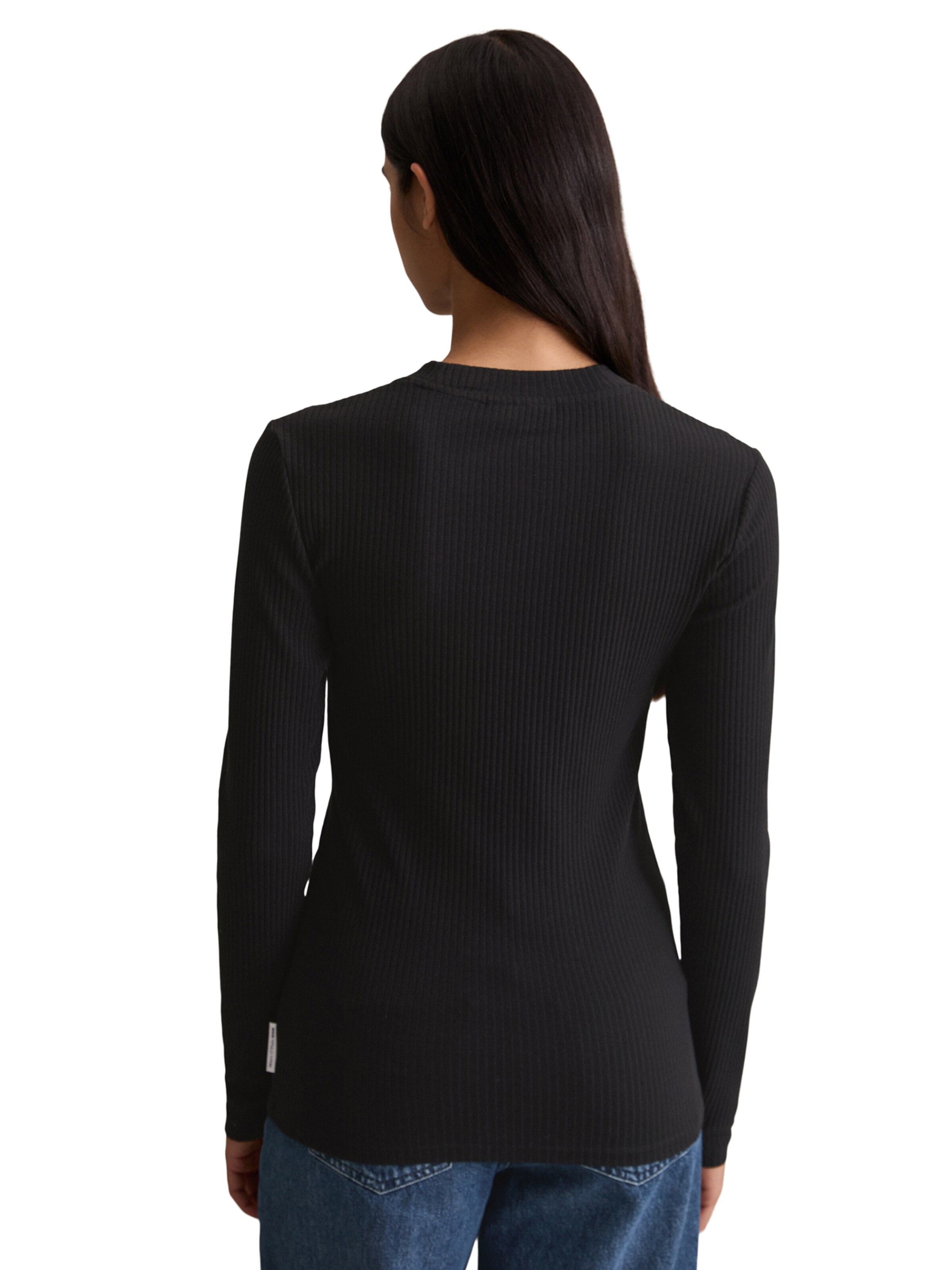 Tricou de la Marc O'Polo DENIM pe negru