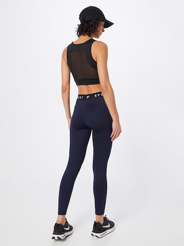 4F Skinny Workout Pants in Blue