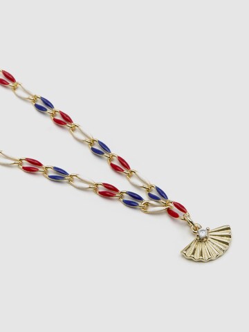 Luxenter Kæde 'Xibruk' i blandingsfarvet