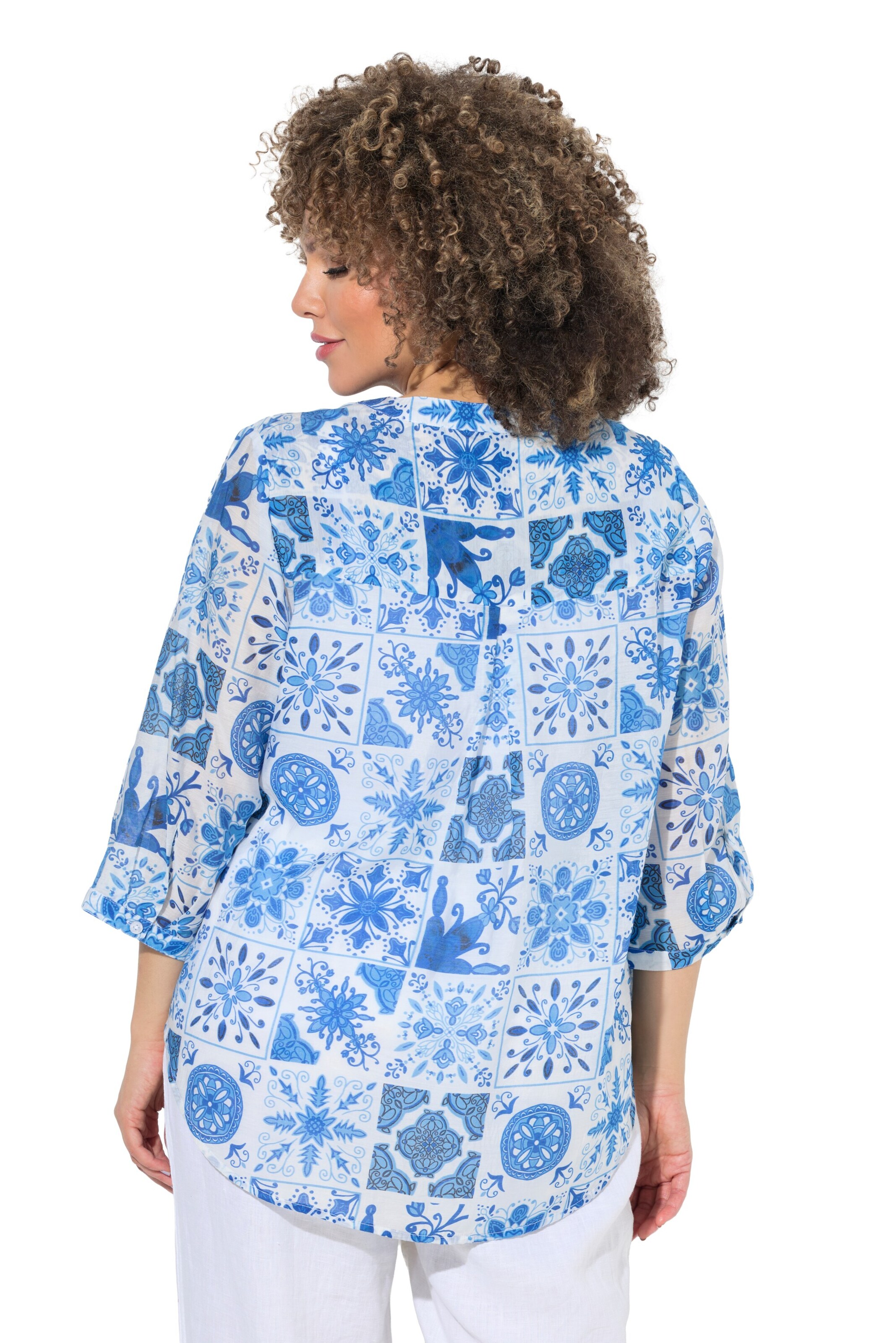 Ulla Popken Tunic in Blue