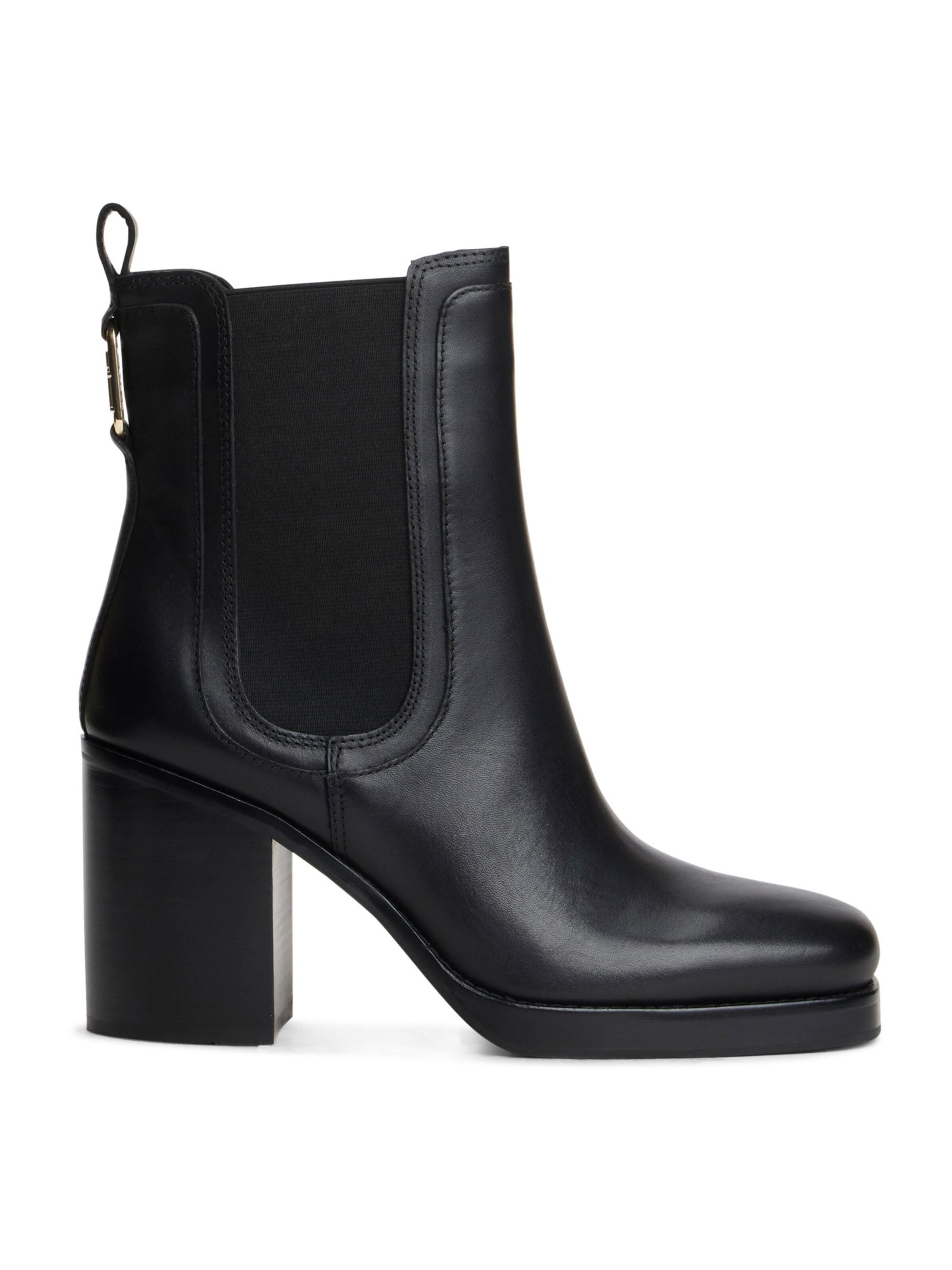 TOMMY HILFIGER Chelsea Boots in Schwarz