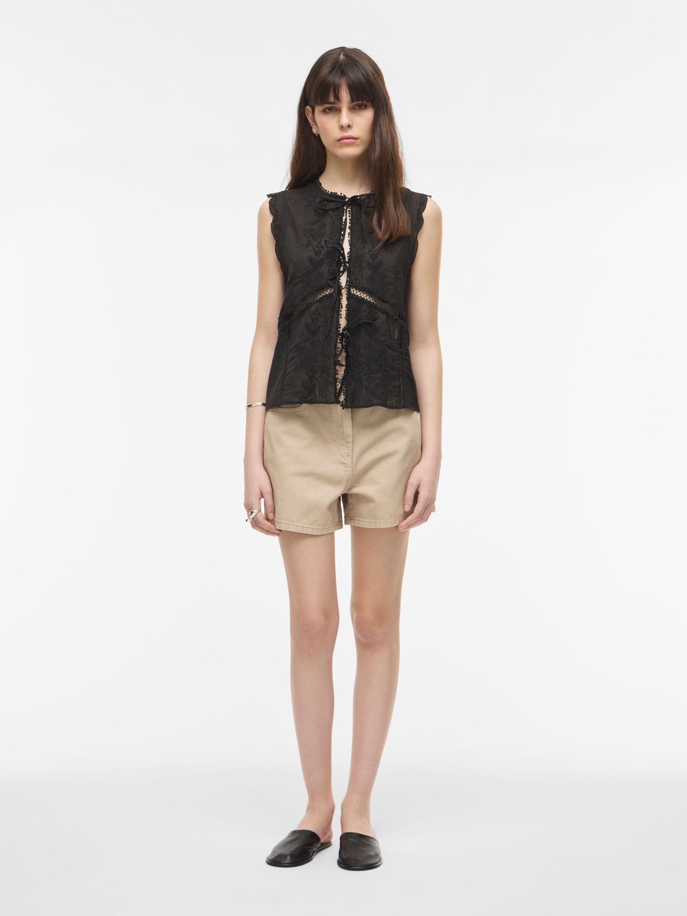 ROUGE EDIT Overdel 'Ivy' i sort