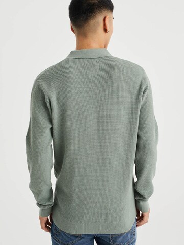 WE Fashion Sweter w kolorze zielony