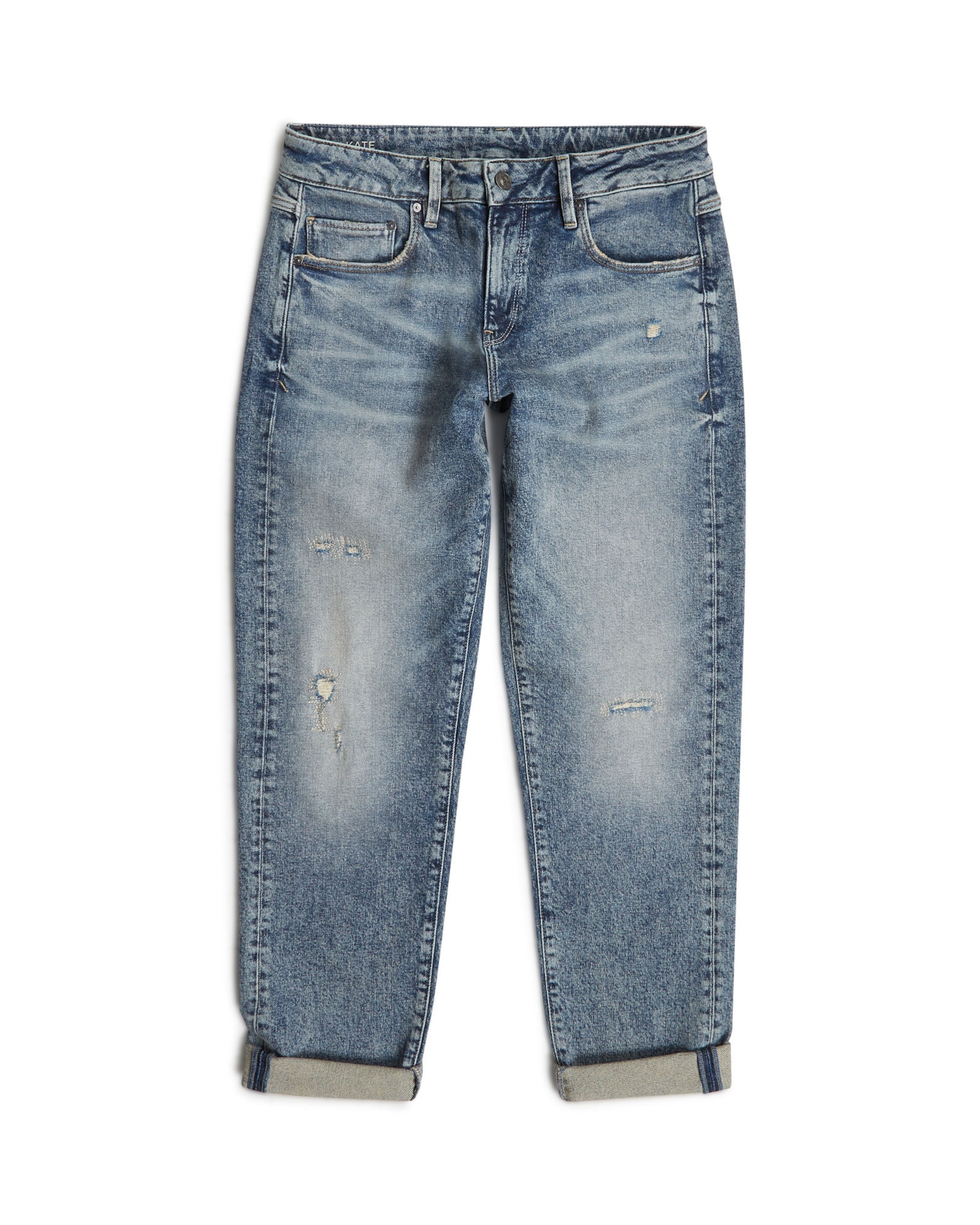 G-STAR Loosefit Jeans 'Kate' in Blauw: voorkant