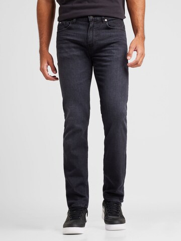 BOSS Slim fit Jeans 'Delaware' in Grey: front