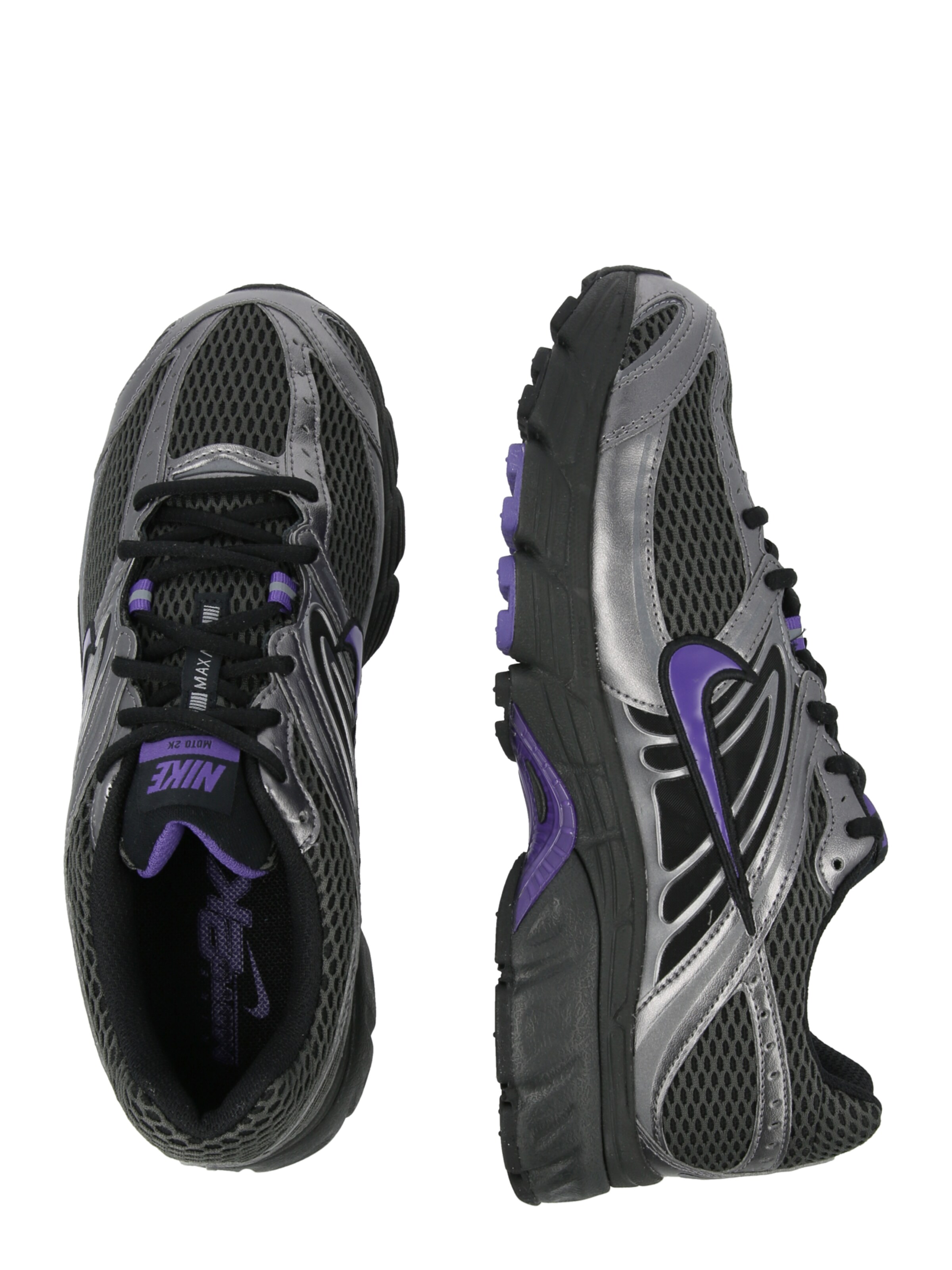 pelēks Nike Sportswear Zemie brīvā laika apavi 'AIR MAX MOTO 2K'