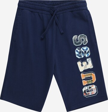 GUESS Regular Broek in Blauw: voorkant