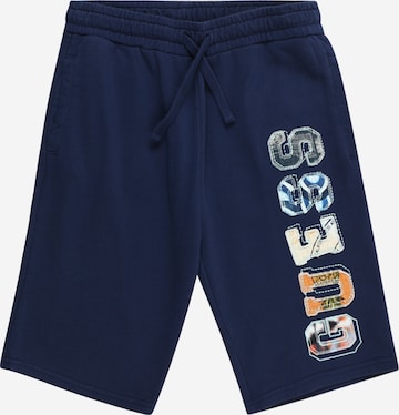 GUESS - regular Pantalón en azul: frente