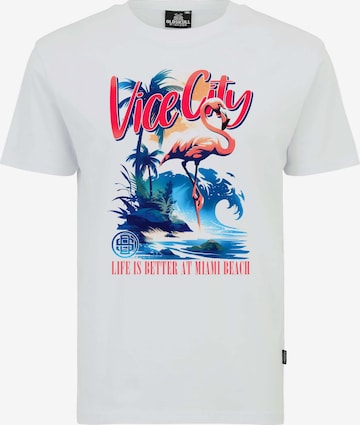 Oldskull Shirt in White: front