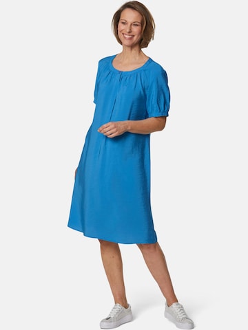 Goldner Kleid in Blau