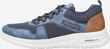 Scarpa stringata sportiva di Rieker in blu