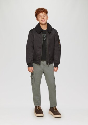s.Oliver Shirt in Zwart: voorkant