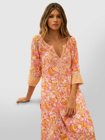 Miss June - Vestido 'Robe Longue Mariana' en azul