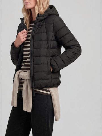 TOM TAILOR DENIM Overgangsjakke i sort