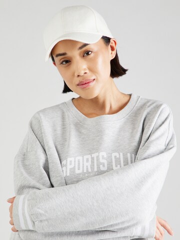 ONLY PLAY Athletic Sweatshirt 'COLLEGE' in Grey