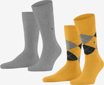 BURLINGTON Socks in Yellow: front