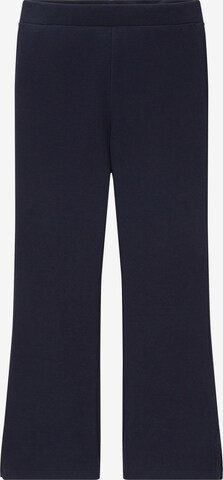 TOM TAILOR Flared Broek in Blauw: voorkant