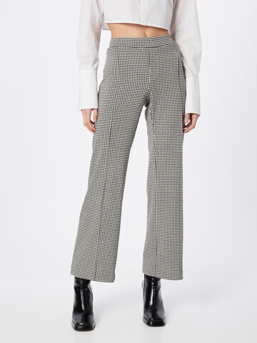 Part Two Flared Pants 'Pontas' in Grey: front