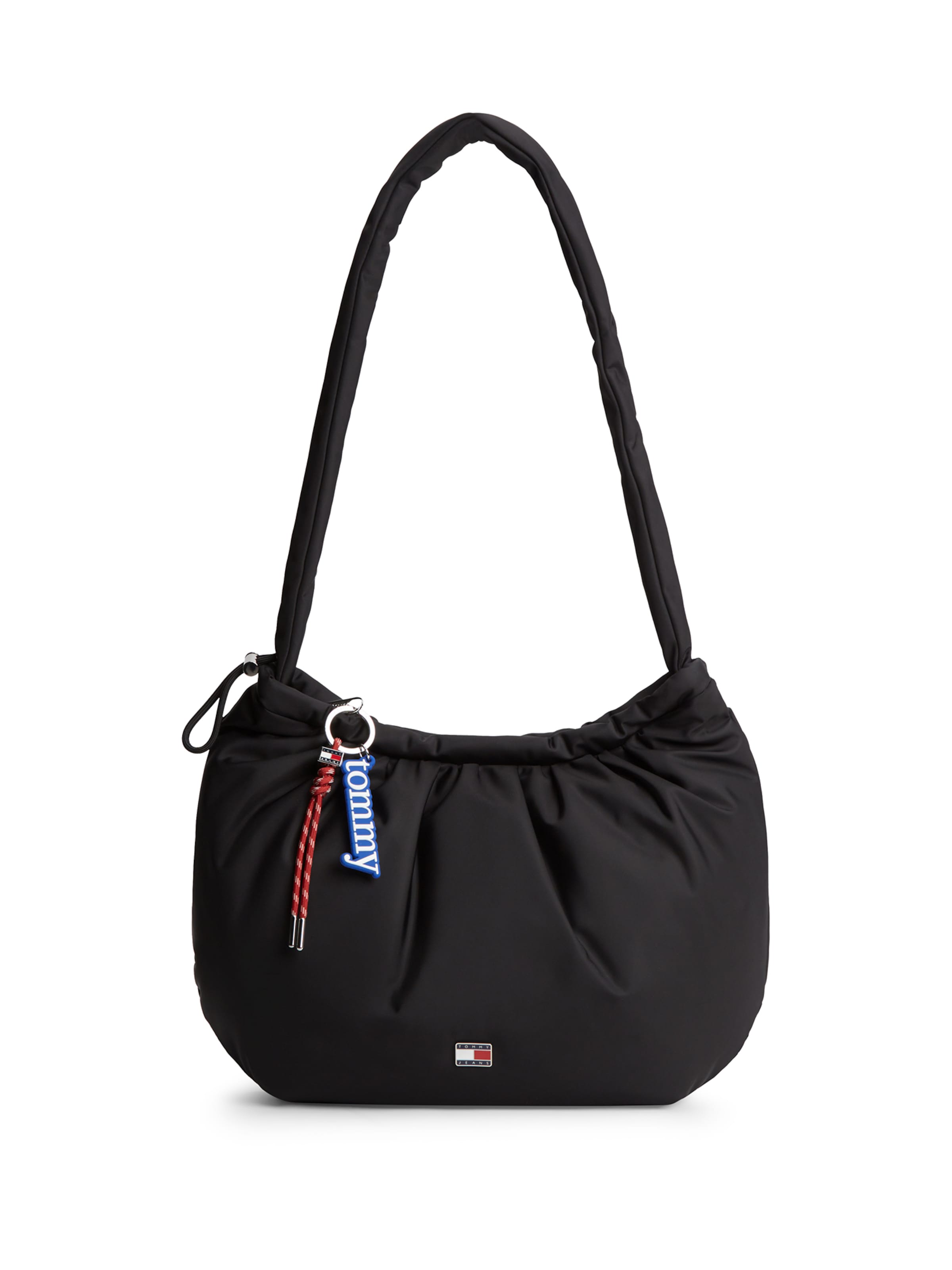 Tommy Jeans Τσάντα ώμου σε μαύρο: μπροστά