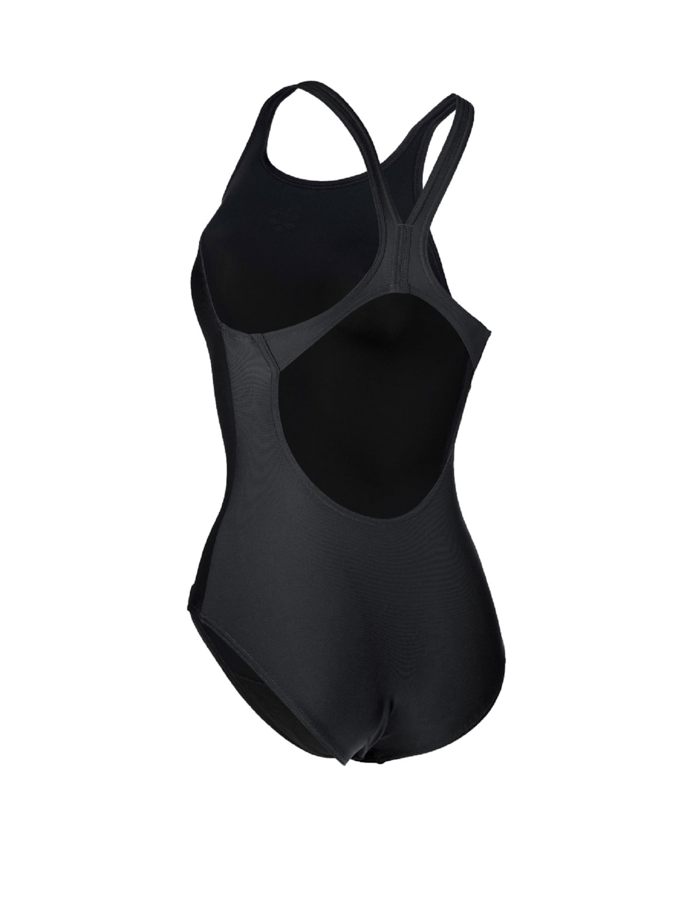 ARENA Korzet Jednodielne plavky 'DYNAMO' - Čierna