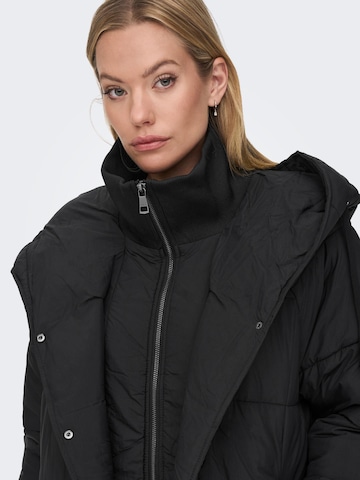 ONLY - Sobretudo de inverno 'Hailey' em preto