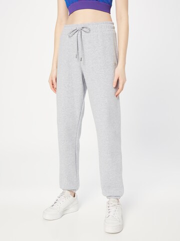 DKNY Performance Tapered Workout Pants in Grey: front