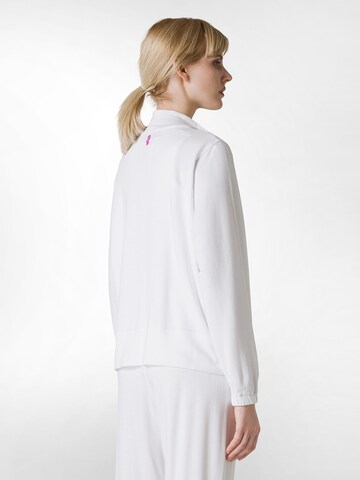 DEHA Sports sweat jacket in White