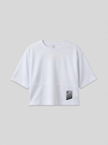 Maglia extra large di Tommy Life in bianco