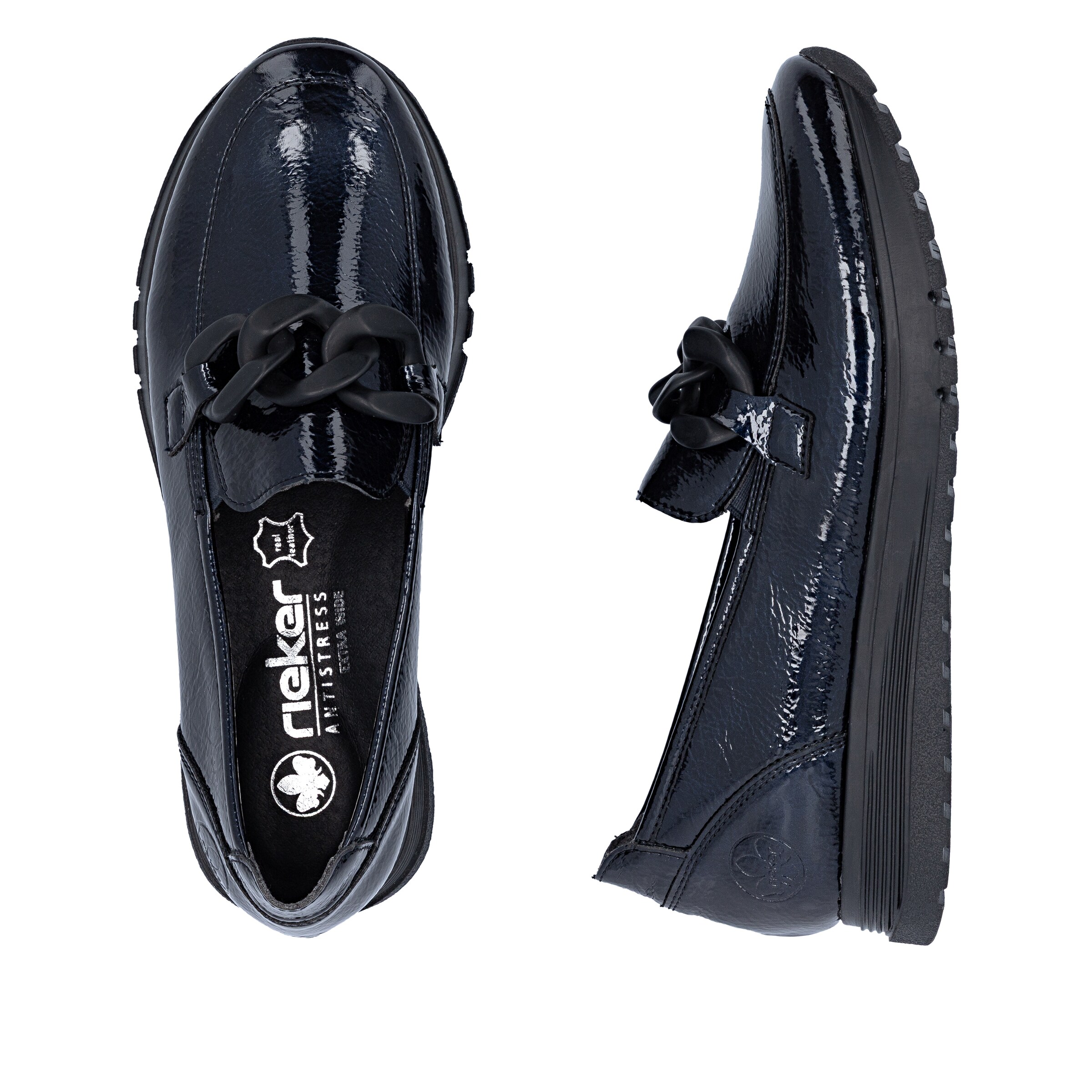 Chaussure basse Rieker en bleu