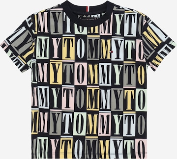 TOMMY HILFIGER T-shirt i blå: framsida