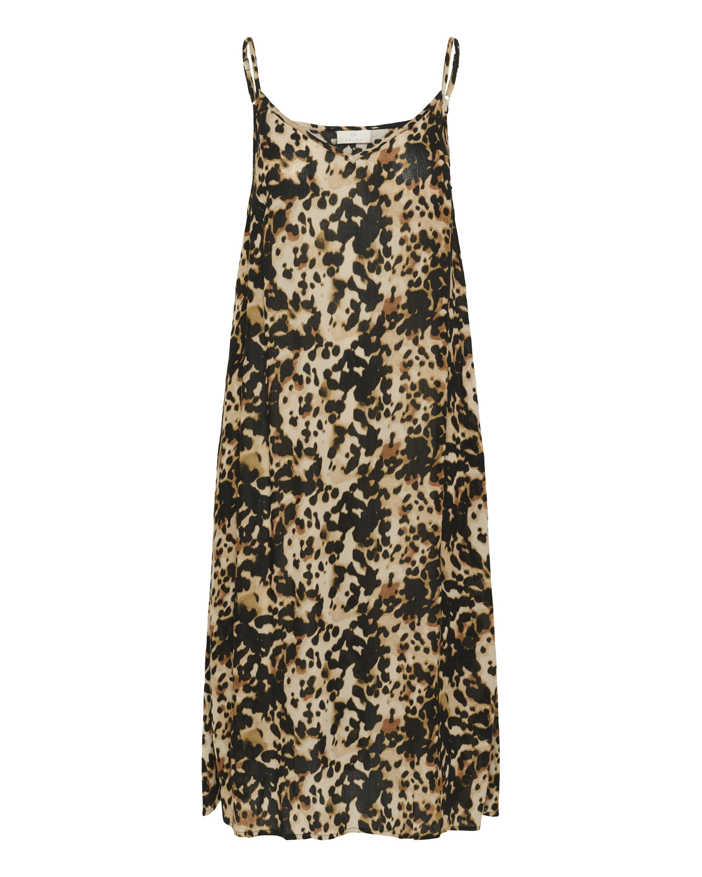 Kaffe Kleid 'KAthora' in Braun: Vorderseite