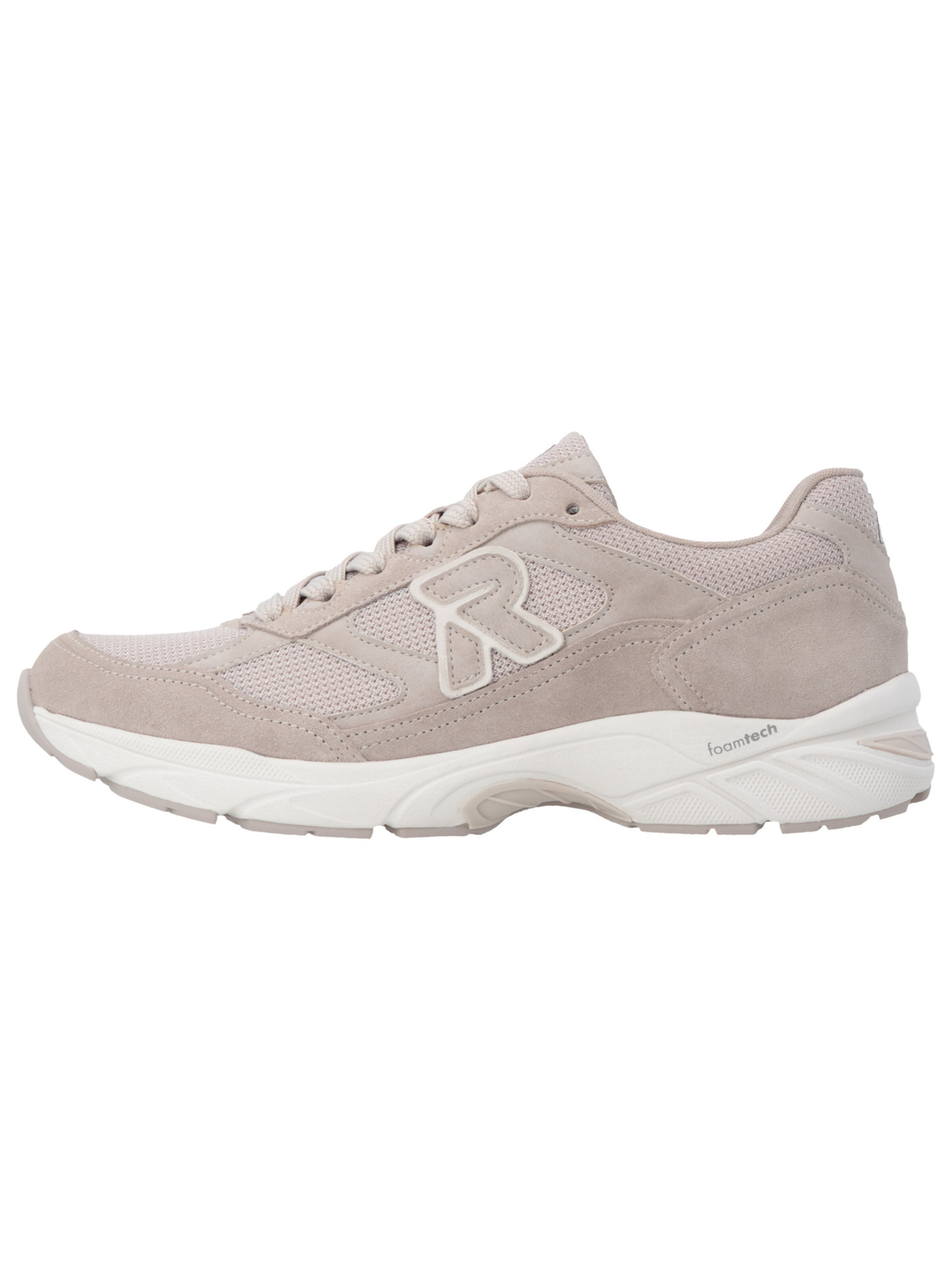 Sneaker bassa di Rieker in beige: frontale