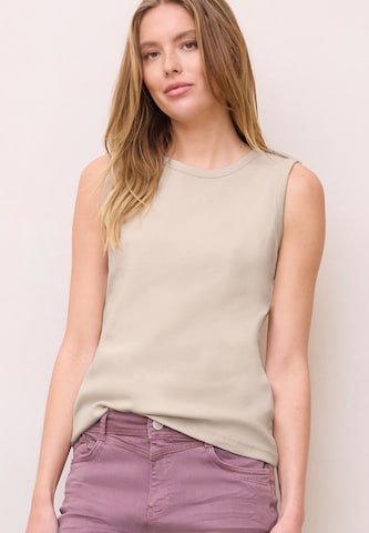 Street One Studio Top in Beige: Vorderseite