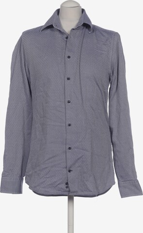 JOOP! Button Up Shirt in M in Blue: front