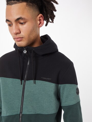 Ragwear Zip-Up Hoodie 'TRIEN' in Green