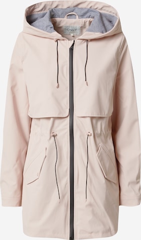 ONLY Between-Season Jacket in Pink: front