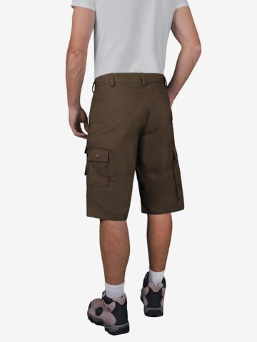 normani Regular Outdoor Pants 'Ahvaz' in Brown