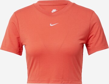 Nike Sportswear Футболка 'Essential' в Красный: спереди