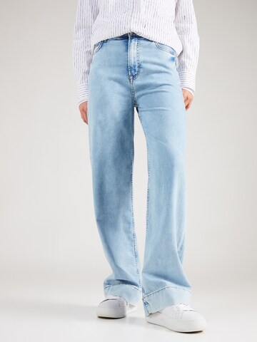 Wide Leg Jean 'MARLENE' BOSS en bleu : devant